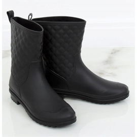 Schwarze Damen Steppgaloschen DC06 Black 1