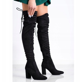 Forever Folie Stylische Stiefel schwarz 2