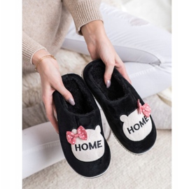 Bona Hausschuhe schwarz 2