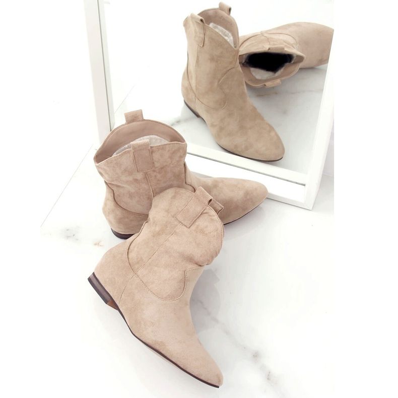 Damen Sashki Wildleder beige NC1071 Beige 1