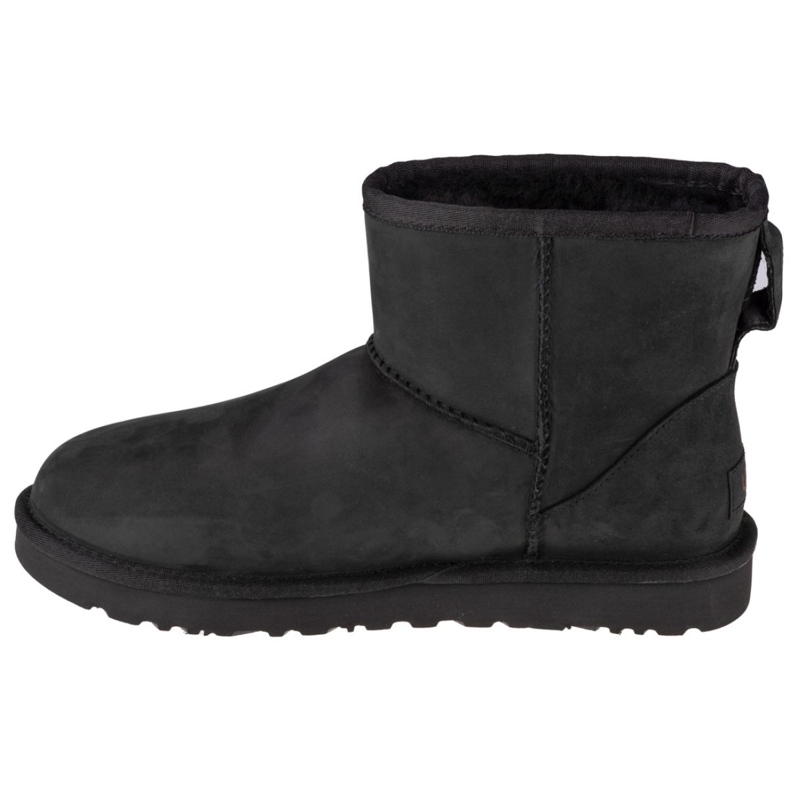 Stiefel Ugg W Classic Mini Leder W 1016558-BLK schwarz 1