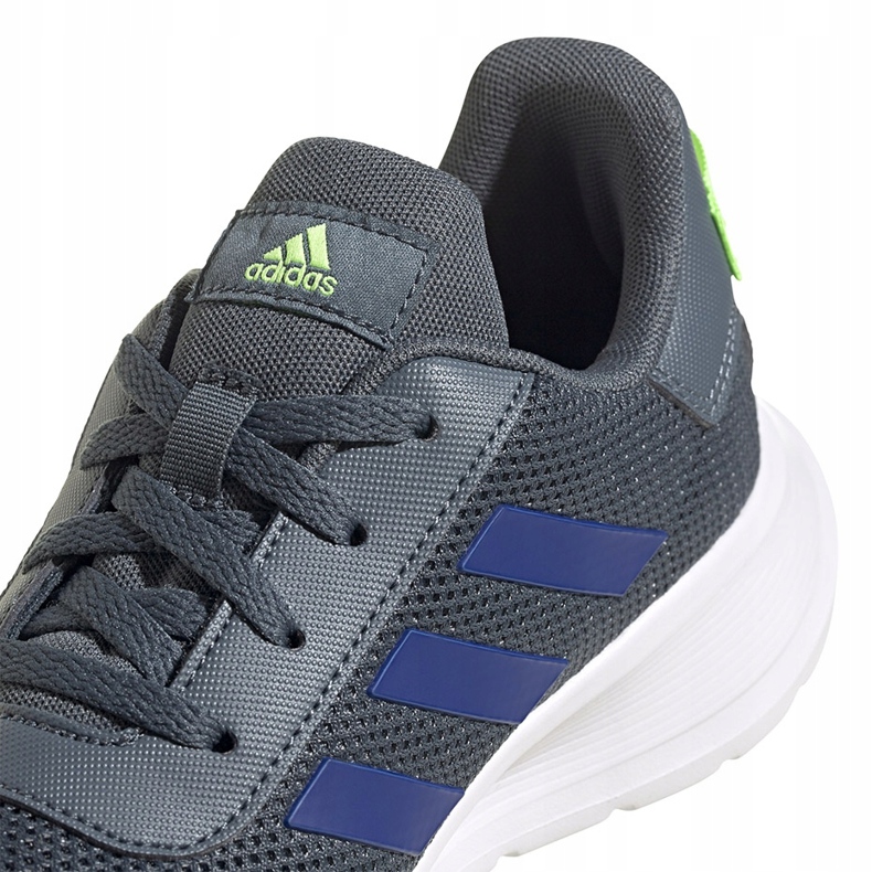 Adidas Tensaur Run K grau FV9444 Kinderschuhe blau grün 2
