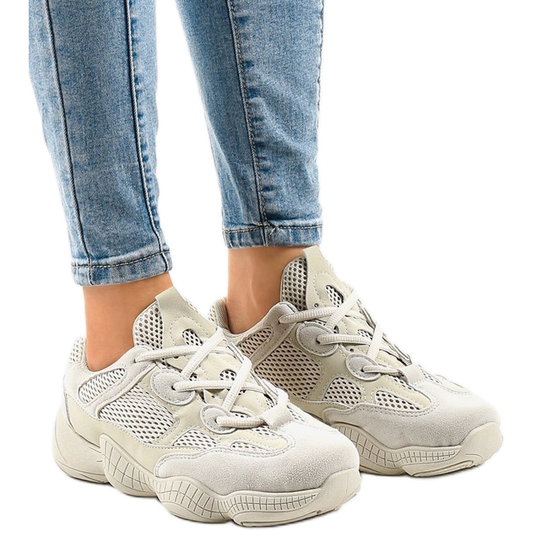 Beige MS521-8 Turnschuhe 1