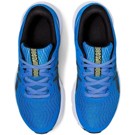 Asics Patriot 12 Gs Jr 1014A139 401 Laufschuhe schwarz blau 1