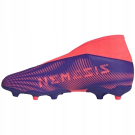 Adidas Nemeziz.3 Ll Fg Jr EH0583 Fußballschuhe orange, lila, rosa lila 2
