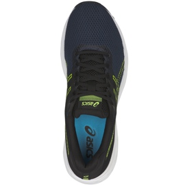 Asics Gel Phoenix 9 T822N 400 Herren Laufschuhe schwarz marineblau gelb 1
