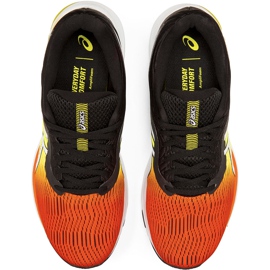 Herren Laufschuhe Asics Gel Pulse 11 schwarz und orange 1011A550 800 mehrfarbig 1