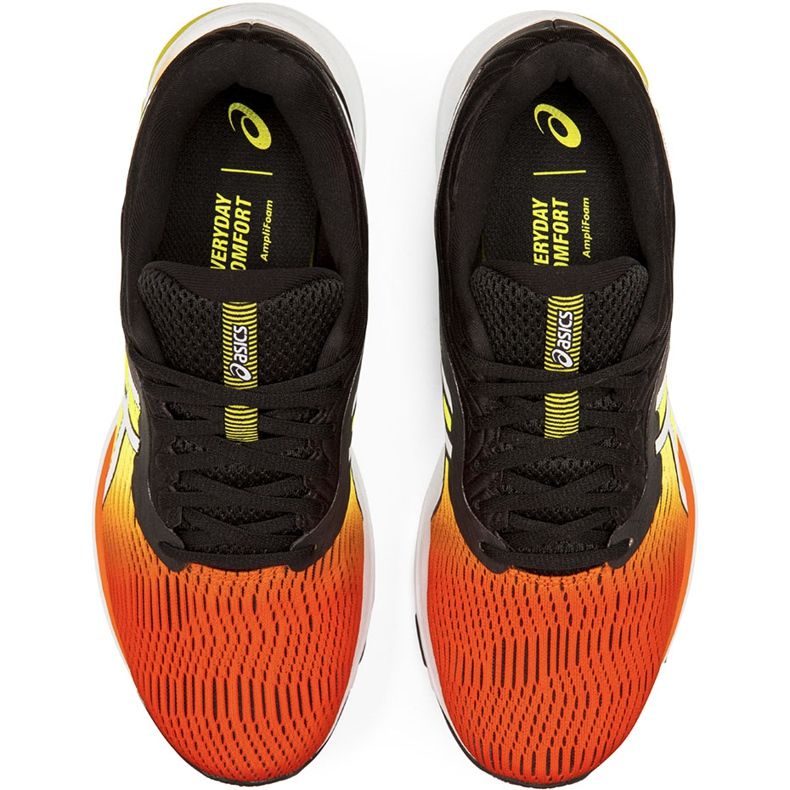 Herren Laufschuhe Asics Gel Pulse 11 schwarz und orange 1011A550 800 mehrfarbig 1