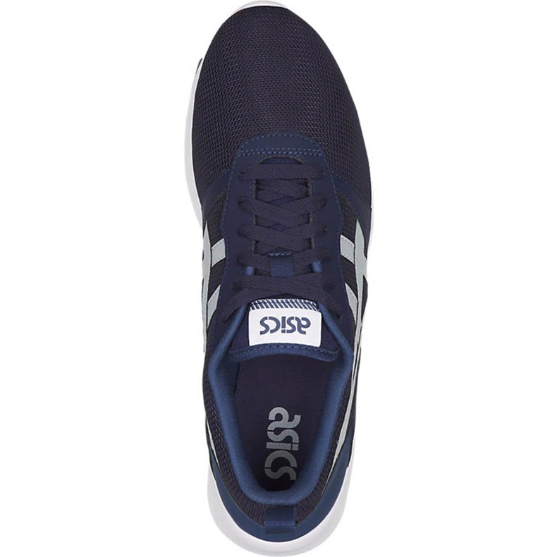 Herrenschuhe Asics Lyte Jogger marineblau H832N 5896 weiß navy blau 1