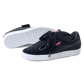 Puma Suede Heart Street 2 W 366780 01 schwarz rosa 1