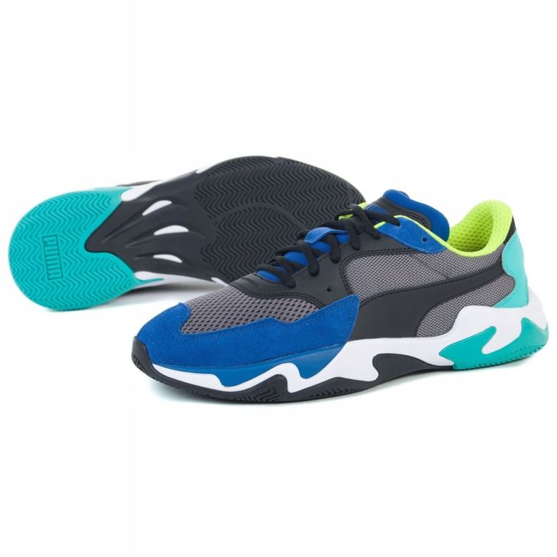 Puma Storm Origin M 369770 01 Schuhe blau grau mehrfarbig 1