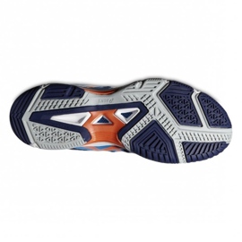 Asics Gel-Beyond 4 Mt B403N-4130 Volleyballschuhe lila, blau, orange, grau / silber blau 1