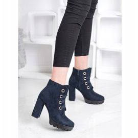 Juliet Schnürstiefeletten marineblau 1
