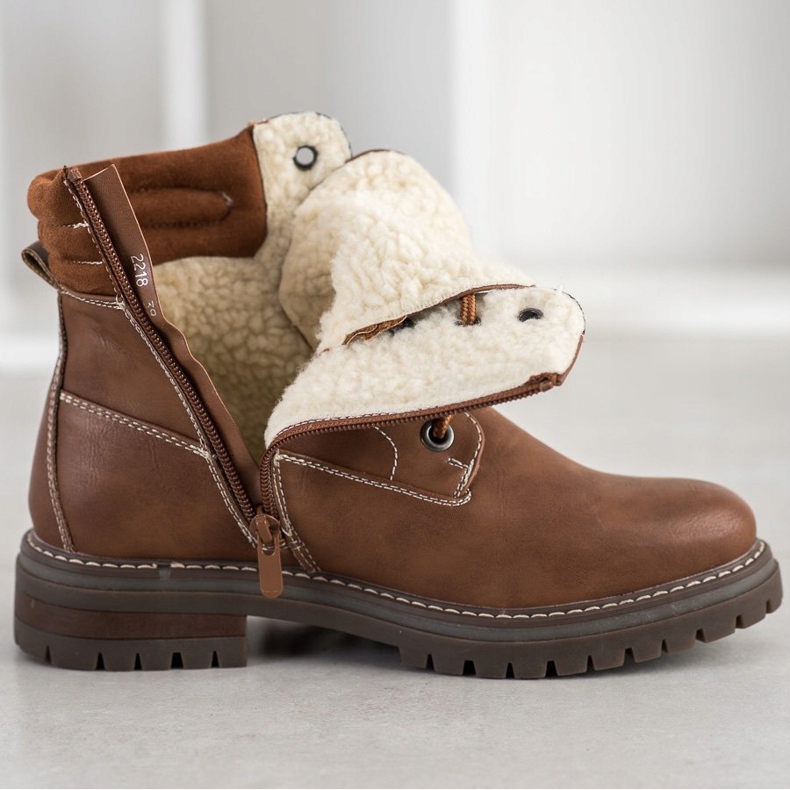 Super Mode Komfortable Trapper braun 1