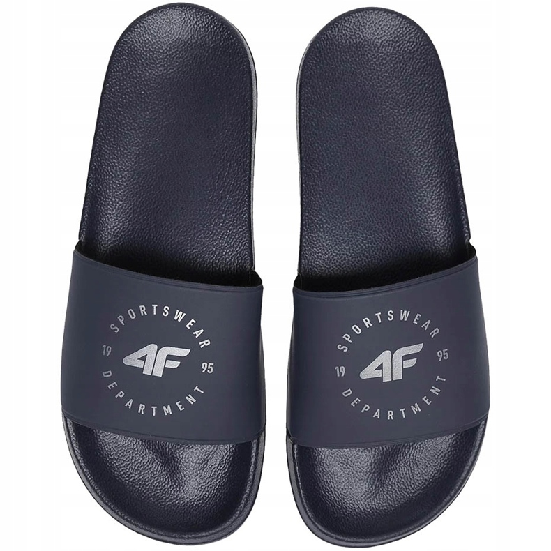 Herren 4F Hausschuhe dark navy NOSD4 KLM202 30S navy blau 1