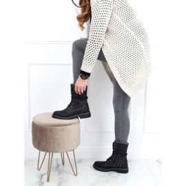 Schwarzer Schnürer 4667 Schwarz 2