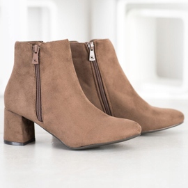 Kylie Lässige beige Stiefel 2