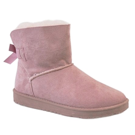 Warme rosa Eskimostiefel B194-1 2