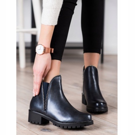 SDS Marineblaue Chelsea-Stiefel 1