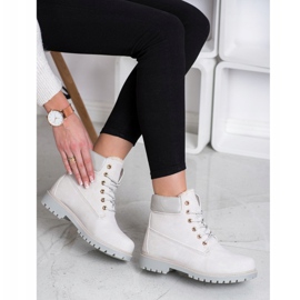 SHELOVET Warme Wanderschuhe mit Öko-Leder grau 1