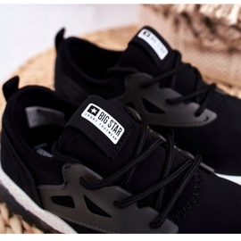 Schwarze Kindersportschuhe FF374147 Big Star 3