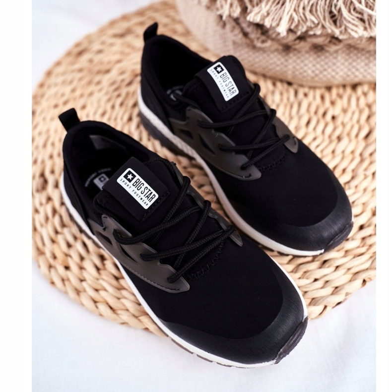 Schwarze Kindersportschuhe FF374147 Big Star 5