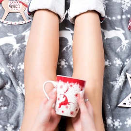 SHELOVET Weiße Schneestiefel 1