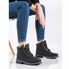 SHELOVET Gelegenheits-Trapper schwarz 1