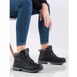 Arrigo Bello Gebundene Stiefel mit Wärme schwarz 1