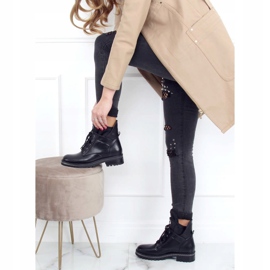 Schwarze Stiefel für Damen NC1082 Black 1