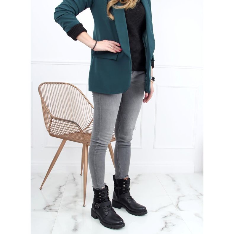 Arbeitsstiefel schwarz 1215-PA Schwarz 1