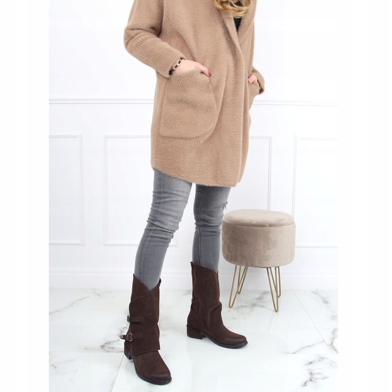 Militärbraune Stiefel ST-33P Braun 2