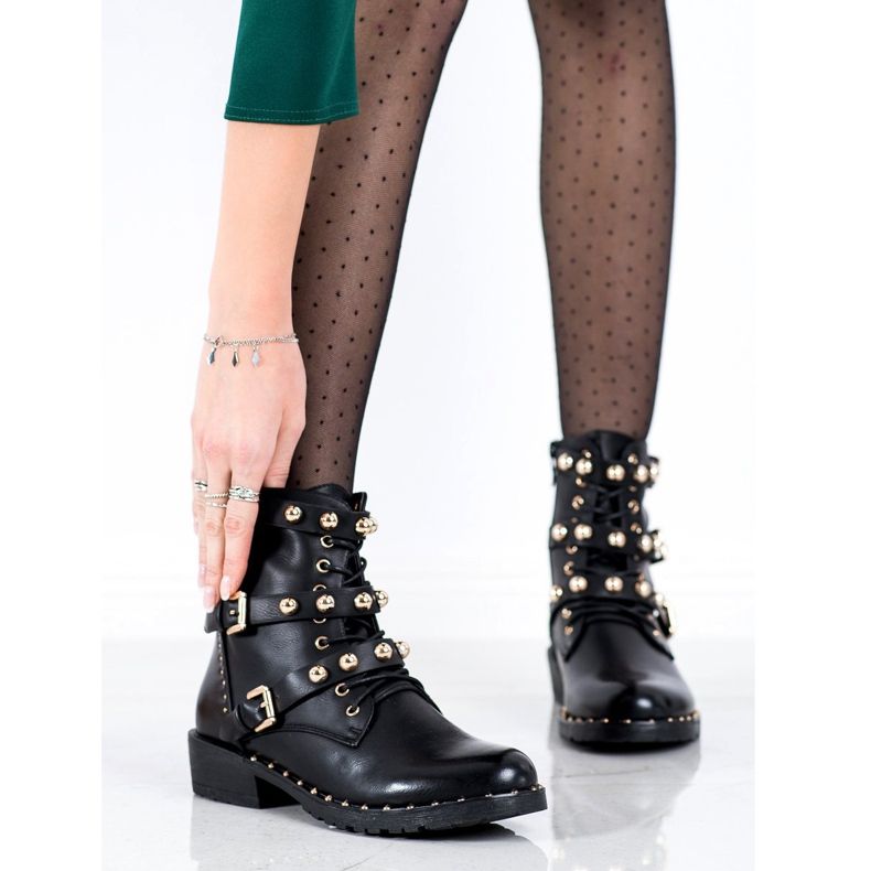 Bella Paris Arbeiter mit goldenen Ornamenten schwarz 1