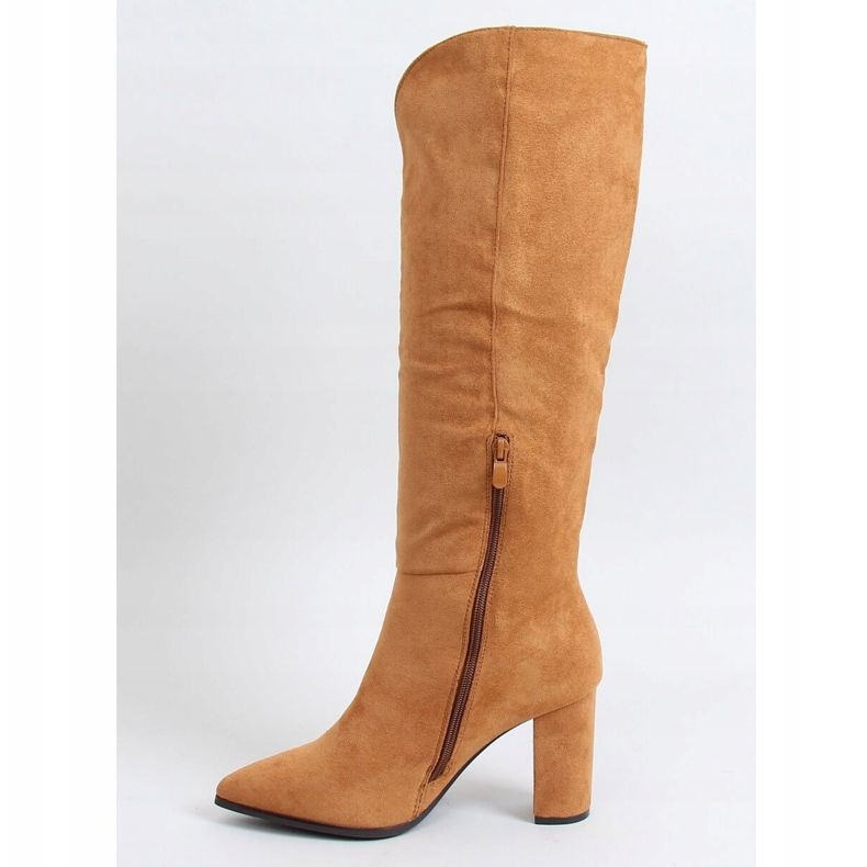 Klassische Stiefel mit Cut-out camel RB89P Camel braun 1