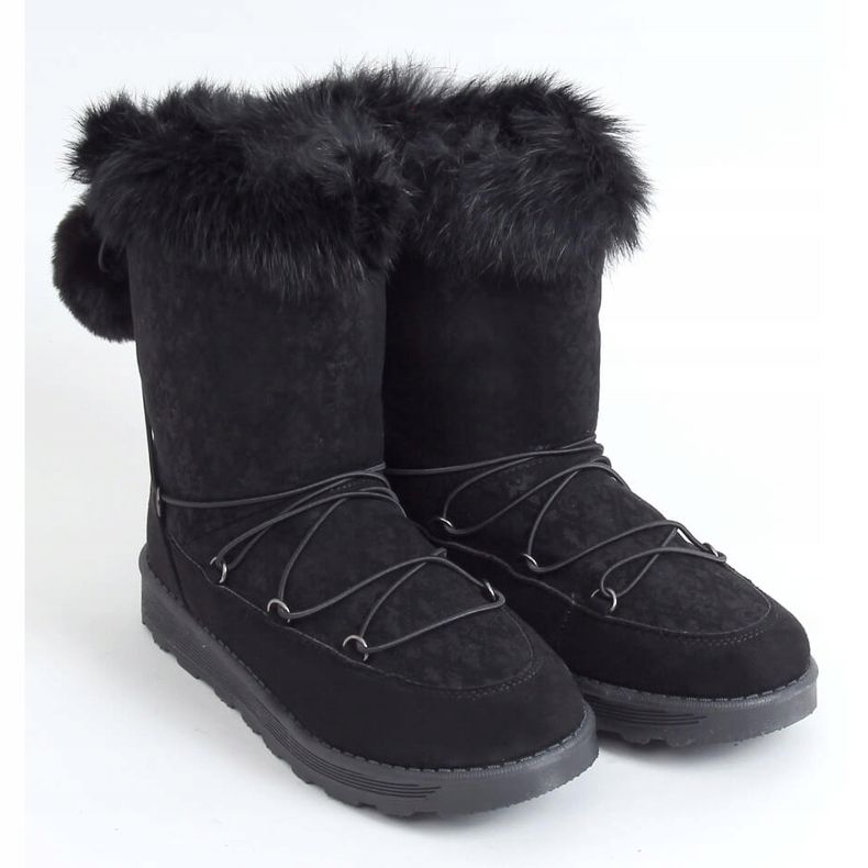 Schwarze Damen-Schneestiefel 259 Black 2