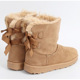 Schneestiefel mit Schleifen camel 256 Camel beige 1