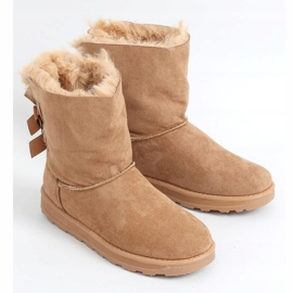 Schneestiefel mit Schleifen camel 256 Camel beige 2