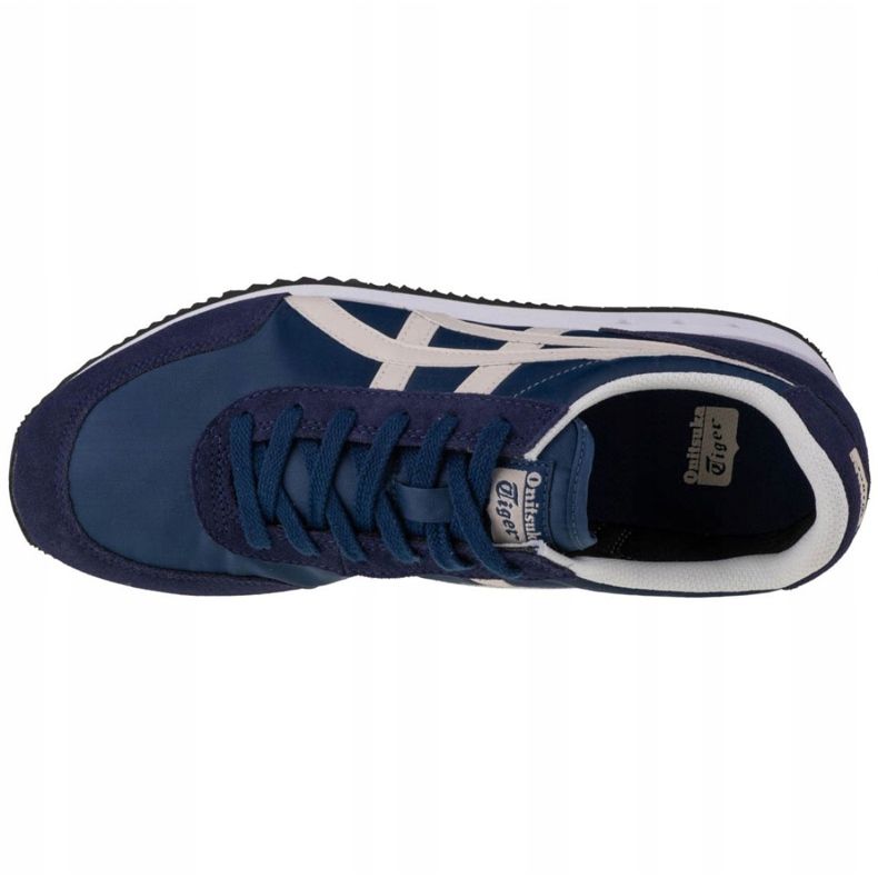 Asics Onitsuka Tiger New York M 1183A205-401 Schuhe weiß marineblau blau 2