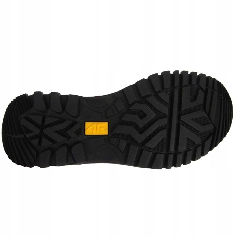 4F M H4Z20 OBMH253 62S Trekkingschuhe schwarz rot 1