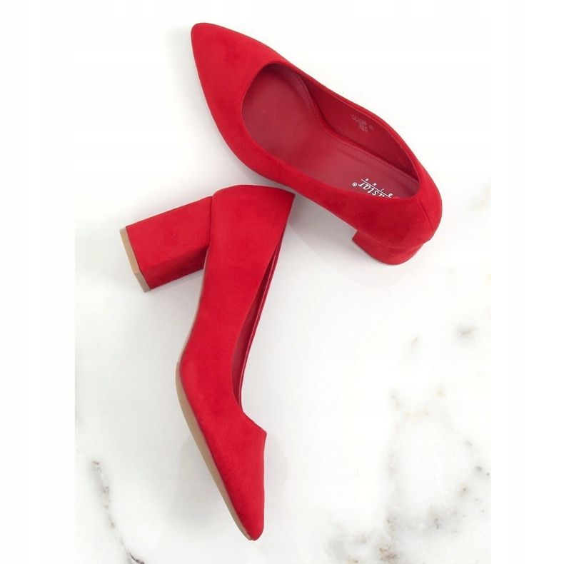 Pumps am Pfosten Rot CC208P Rot 1