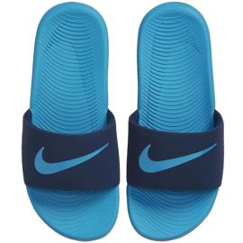 Nike Kawa Slide Marineblau-Blau 819 352 402 Kinderschuhe 1