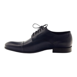 Marineblaue Pantoffeln Pilpol 1607 für Herren mehrfarbig 2