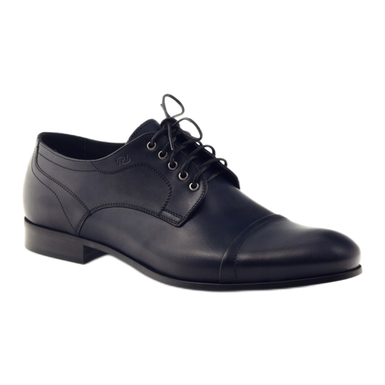Marineblaue Pantoffeln Pilpol 1607 für Herren mehrfarbig 1