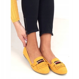 Damen Slipper Honig 88-381 Gelb 1