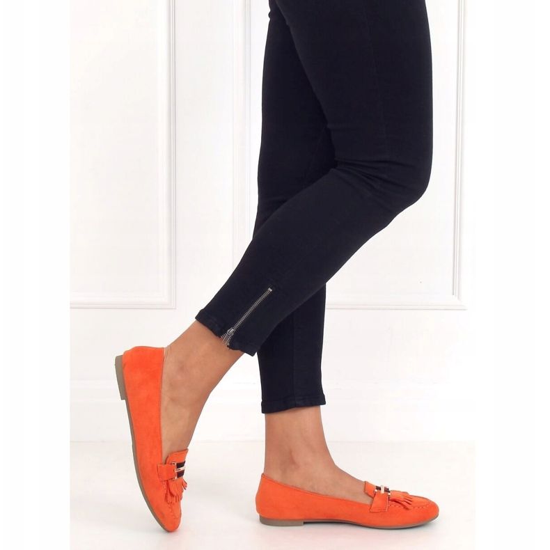 Orange Damen Slipper 88-381 Orange 2