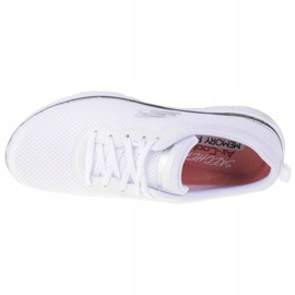 Skechers Flex Appeal 3.0 W 13070-WSL weiß silber- 2