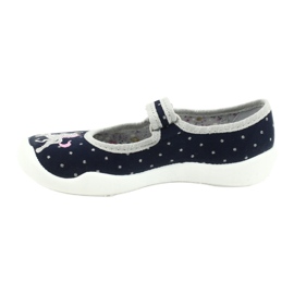 Befado Kinderschuhe 114X414 marineblau grau 2