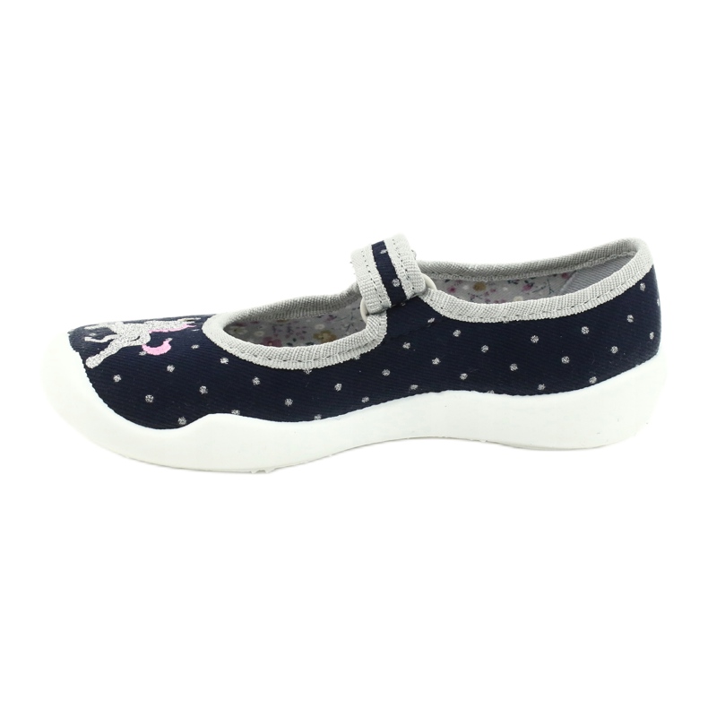 Befado Kinderschuhe 114X414 marineblau grau 2