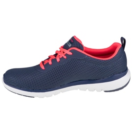 Skechers Flex Appeal 3.0 W 13070-SLTP Schuhe rot navy blau 1