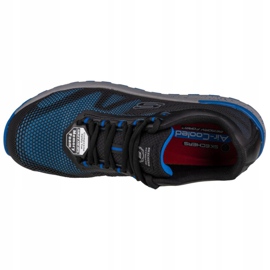 Skechers Bulklin-Lyndale W 77180EC-BLU Schuhe schwarz blau 2